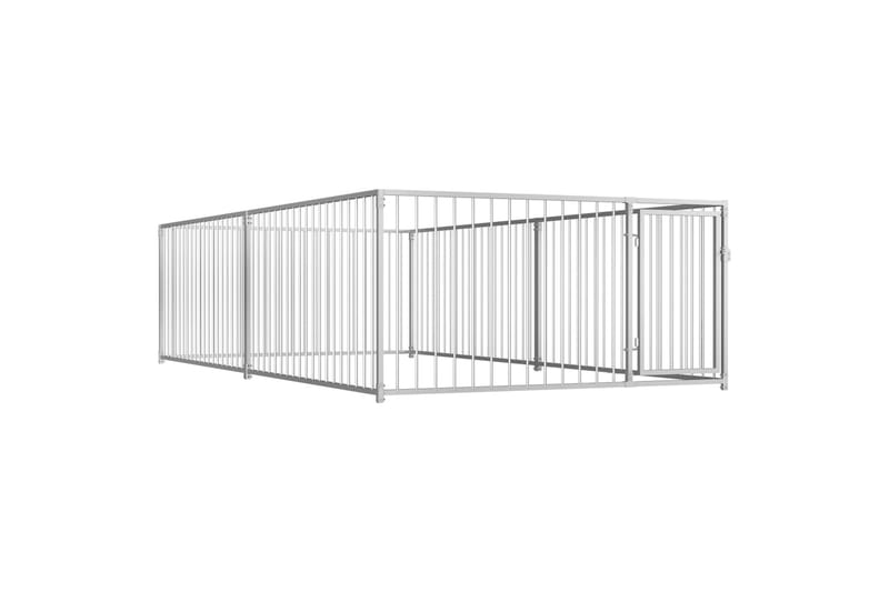 Utendørs hundegård 200x400x100 cm - Hagemøbler - Hagegruppe - Spisegrupper hage