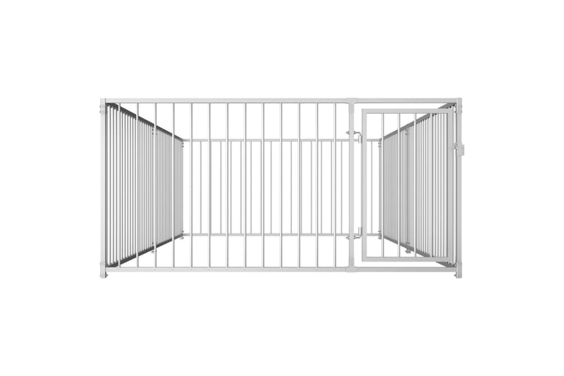 Utendørs hundegård 200x400x100 cm - Hagemøbler - Hagegruppe - Spisegrupper hage