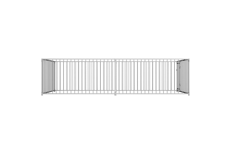 Utendørs hundegård 200x400x100 cm - Hagemøbler - Hagegruppe - Spisegrupper hage