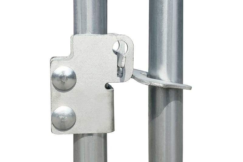 Utendørs hundegård 382x192x185 cm - Silver - Hagemøbler - Hagegruppe - Spisegrupper hage