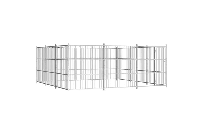 Utendørs hundegård 450x450x185 cm - Hagemøbler - Hagegruppe - Spisegrupper hage
