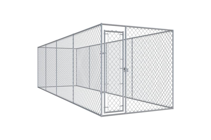 Utendørs hundegård 760x192x185 cm - Hagemøbler - Hagegruppe - Spisegrupper hage