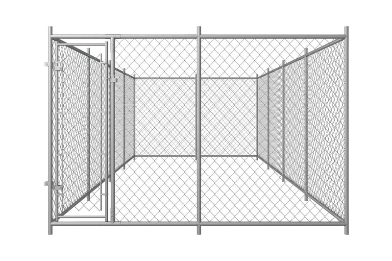 Utendørs hundegård 8x4x2 m - Spisegrupper hage