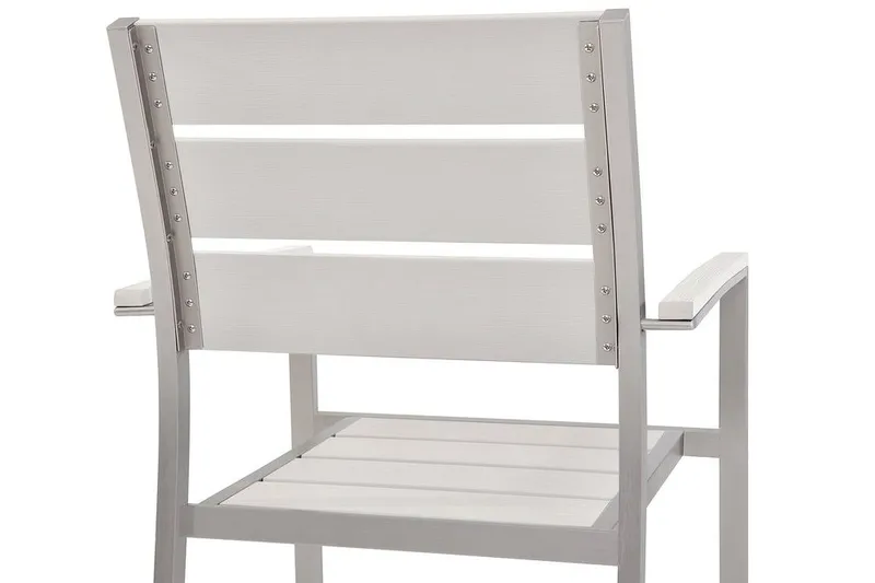 Vernio Spisegruppe - Hvit - Hagemøbler - Hagegruppe - Spisegrupper hage