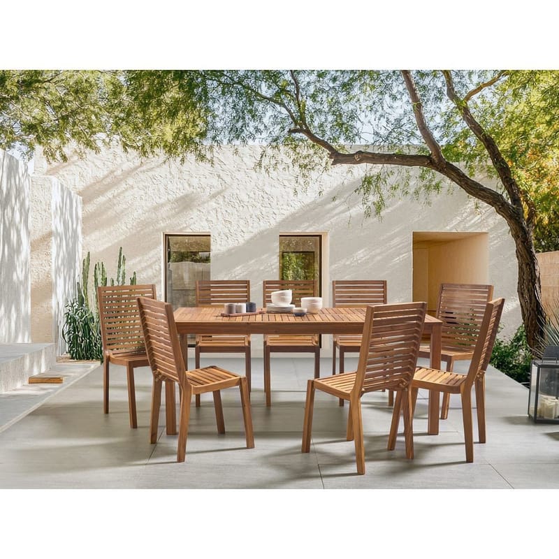 Hagestuemøbelsett 8-seter Ombriano - Hagemøbler - Hagegruppe - Spisegrupper hage