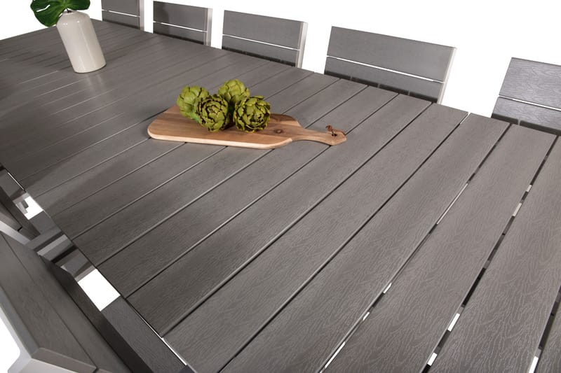 Levels Spisegruppe + 10 stoler - Hagemøbler - Hagegruppe - Spisegrupper hage