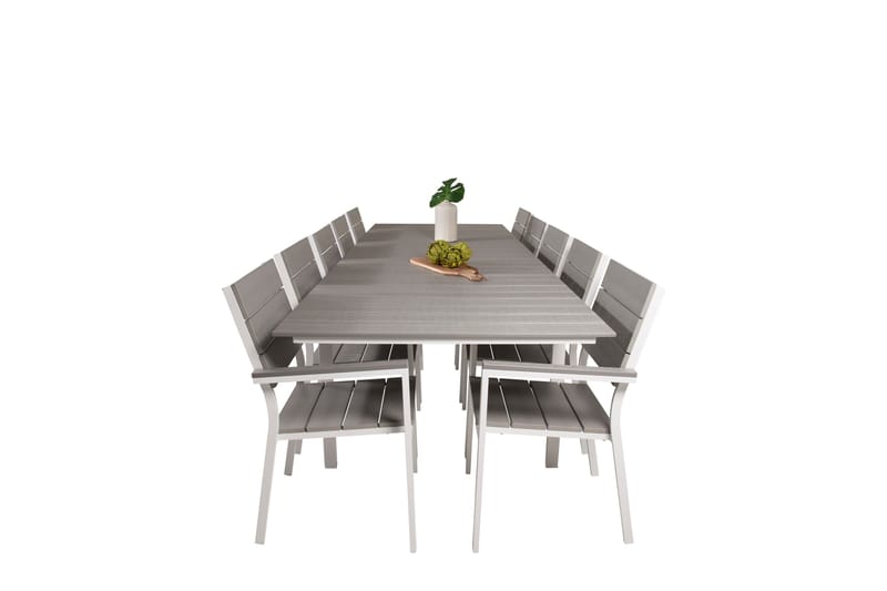 Levels Spisegruppe + 10 stoler - Hagemøbler - Hagegruppe - Spisegrupper hage