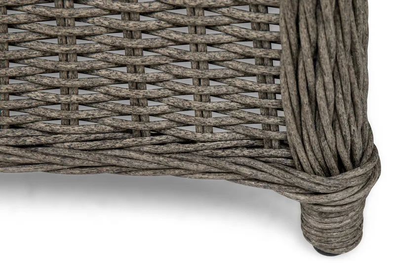 Marcus Spisegruppe 200 + 6 Lenetoler m Pute - Grå - Hagemøbler - Hagegruppe - Spisegrupper hage