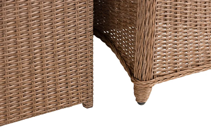 Marcus Spisegruppe 200 + 6 Light Lenestoler m Pute - Natur - Hagemøbler - Hagegruppe - Spisegrupper hage