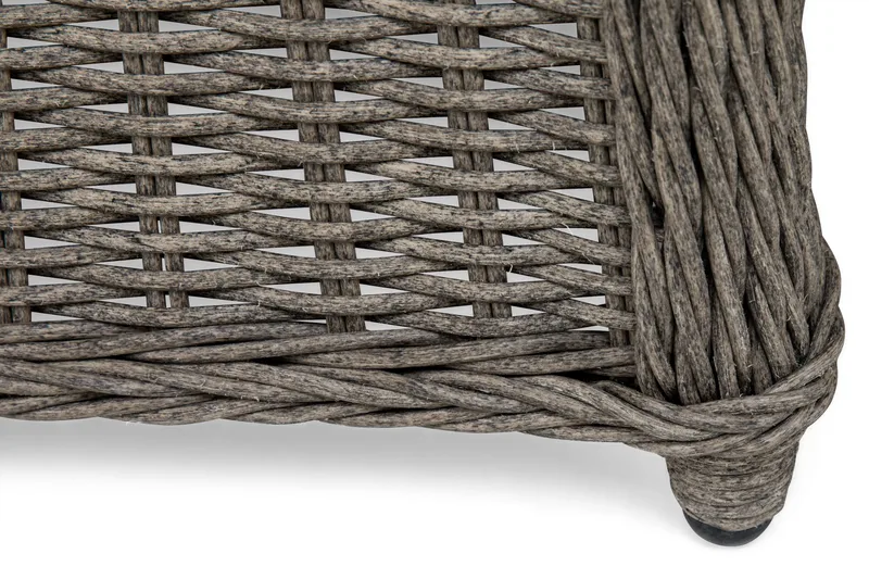 Marcus Spisegruppe 200 + 6 Light Lenetoler m Pute - Grå - Hagemøbler - Hagegruppe - Spisegrupper hage