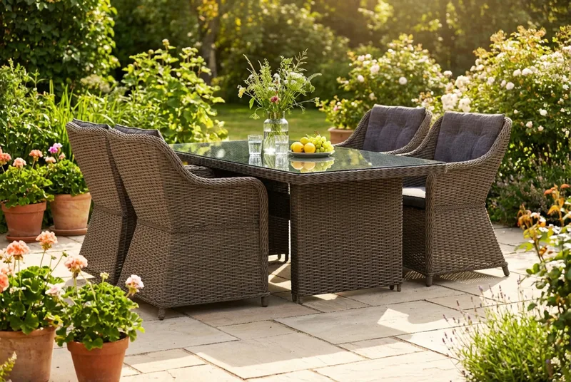 Marcus utendørs spisegruppe 160x90 cm med 4 Marcus utefåtöljer - Grå - Hagemøbler - Hagegruppe - Spisegrupper hage