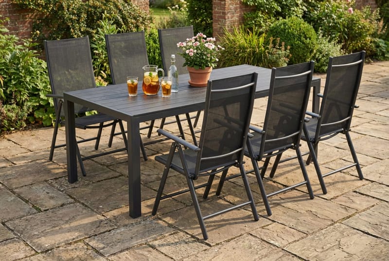 Matgrupp utomhus Comfort Garden - Hagemøbler - Hagegruppe - Spisegrupper hage