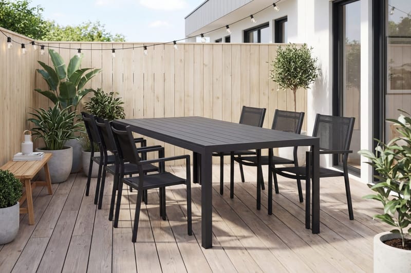 Matgrupp utomhus Comfort Garden - Hagemøbler - Hagegruppe - Spisegrupper hage