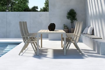 Matgrupp Venture Home Beige Beige 6st - Hagemøbler - Hagegruppe - Spisegrupper hage