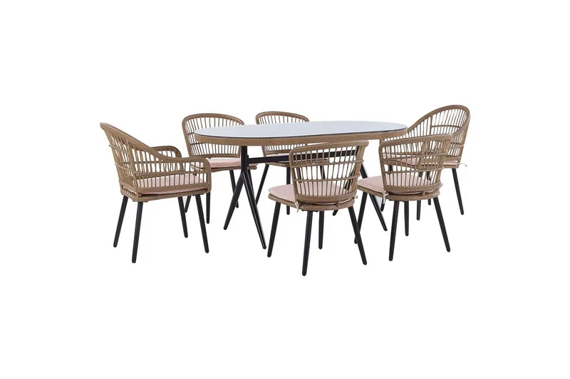Matsalsset Beliani Aliano Beige, undefined