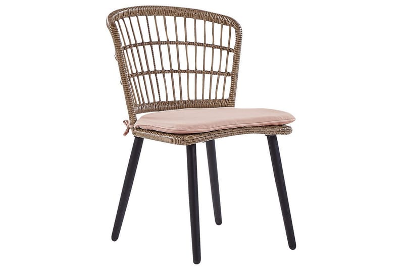 Matsalsset Beliani Aliano Beige - Hagemøbler - Hagegruppe - Spisegrupper hage