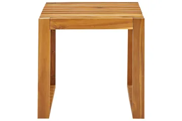 Matsalsset Beliani Bellano 4-Sits Light wood - Hagemøbler - Hagegruppe - Spisegrupper hage