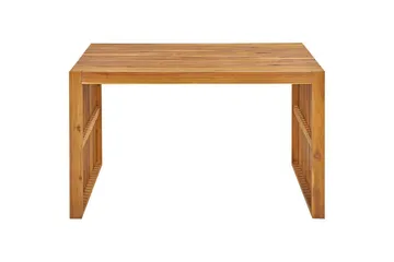 Matsalsset Beliani Bellano 4-Sits Light wood - Hagemøbler - Hagegruppe - Spisegrupper hage