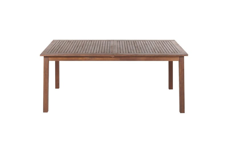 Matsalsset Beliani Cesana Dark wood - Hagemøbler - Hagegruppe - Spisegrupper hage