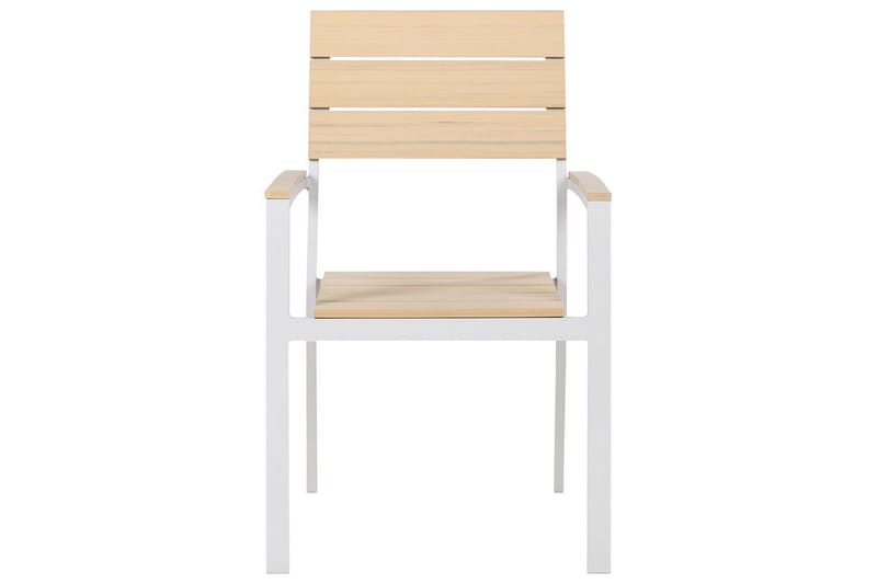 Matsalsset Beliani Como Beige - Hagemøbler - Hagegruppe - Spisegrupper hage