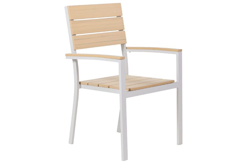 Matsalsset Beliani Como Beige - Hagemøbler - Hagegruppe - Spisegrupper hage