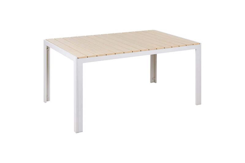 Matsalsset Beliani Como Beige - Hagemøbler - Hagegruppe - Spisegrupper hage