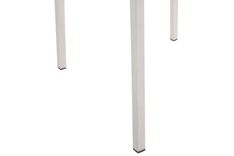 Matsalsset Beliani Grosseto Grafitgrå/Svart/Silver, 6-Sits Grey||Silver - Hagemøbler - Hagegruppe - Spisegrupper hage