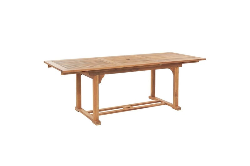 Matsalsset Beliani Java Nej Light wood - Hagemøbler - Hagegruppe - Spisegrupper hage