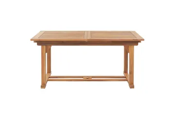 Matsalsset Beliani Java Nej Light wood - Hagemøbler - Hagegruppe - Spisegrupper hage