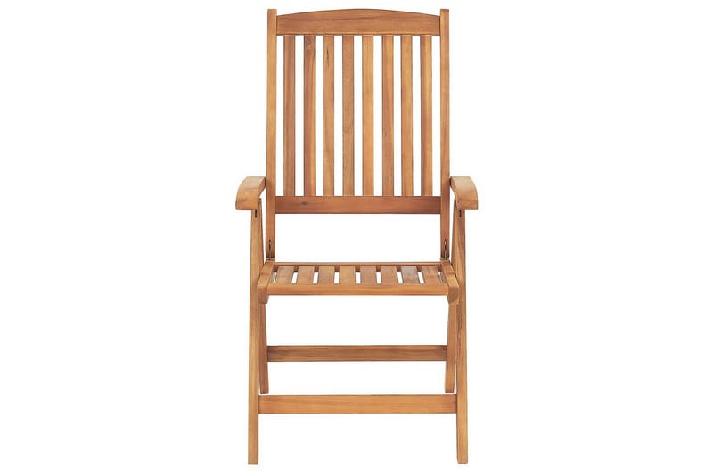 Matsalsset Beliani Java Nej Light wood - Hagemøbler - Hagegruppe - Spisegrupper hage