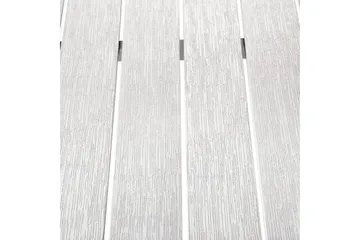 Matsalsset Beliani Nardo Ljus trä/svart White||Silver - Hagemøbler - Hagegruppe - Spisegrupper hage