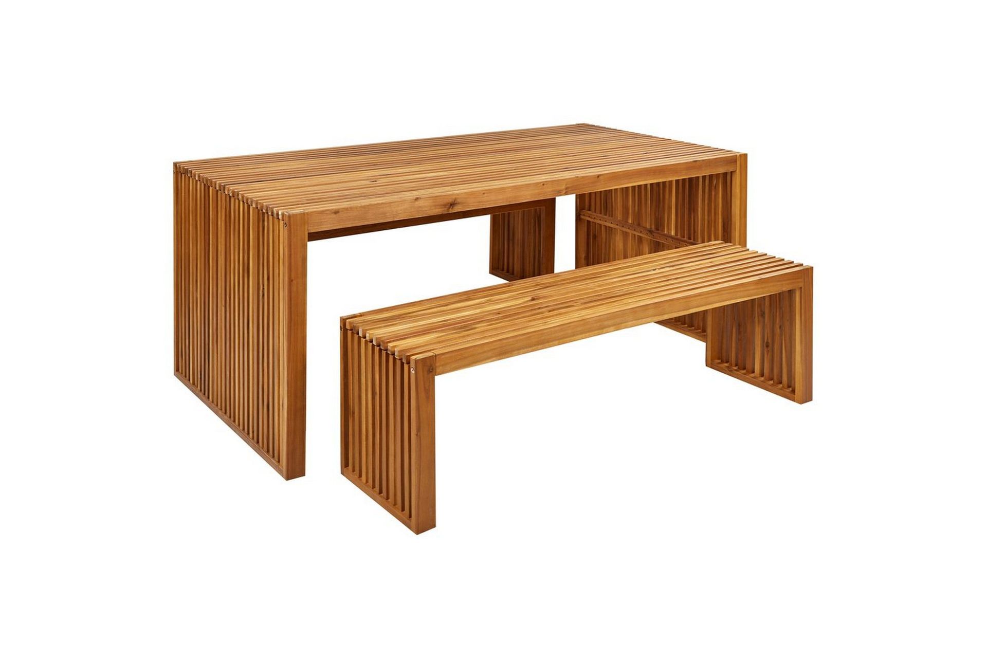 Matsalsset Beliani Sulzano Light wood -