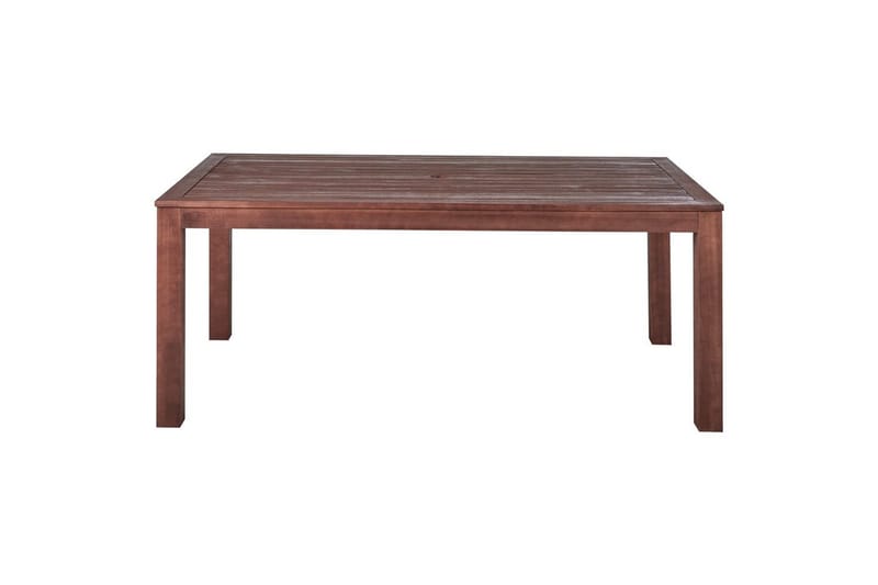 Matsalsset Beliani Tuscania Dark wood - Hagemøbler - Hagegruppe - Spisegrupper hage