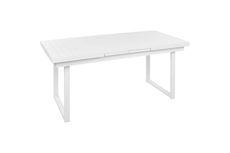 Matsalsset Beliani Valcanetto/Cosoleto Vit/Beige/Silver, 6-Sits White||Grey||Silver - Hagemøbler - Hagegruppe - Spisegrupper hage