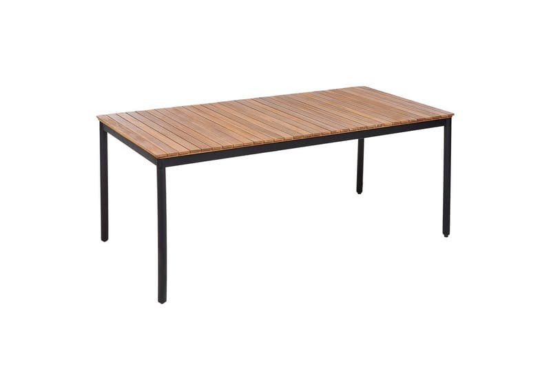 Matsalsset Beliani Vallese Light wood - Hagemøbler - Hagegruppe - Spisegrupper hage