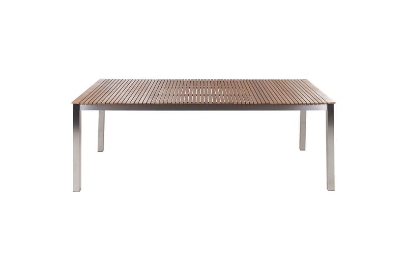 Matsalsset Beliani Viareggio Light wood - Hagemøbler - Hagegruppe - Spisegrupper hage