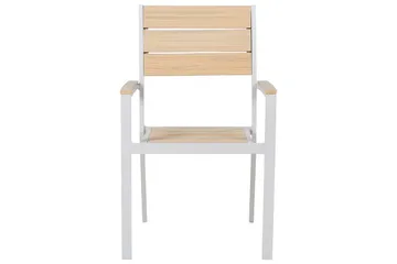 Matsalsset Beliani Prato Beige - Hagemøbler - Hagegruppe - Spisegrupper hage