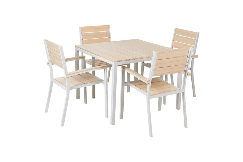 Matsalsset Beliani Prato Beige, undefined