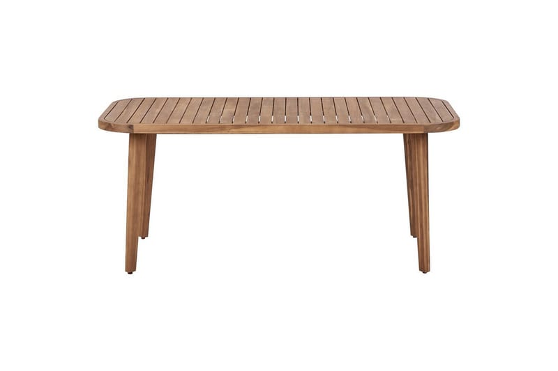 Matsalsset Beliani Paraggi 4-Sits Light wood - Hagemøbler - Hagegruppe - Spisegrupper hage