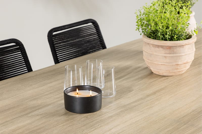 Merlo Dining Table White - Hagemøbler - Hagegruppe - Spisegrupper hage