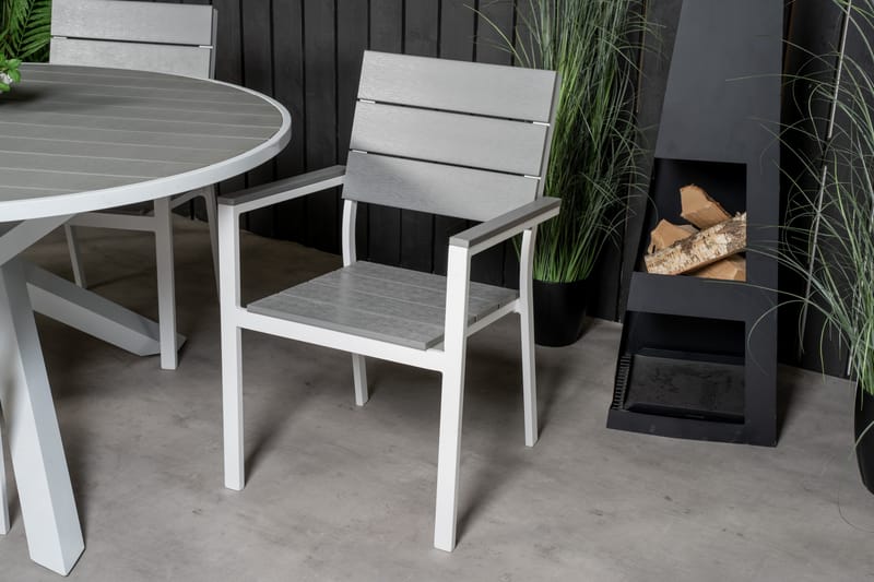 Parma Spisegruppe + 6 Levels stoler - Hagemøbler - Hagegruppe - Spisegrupper hage