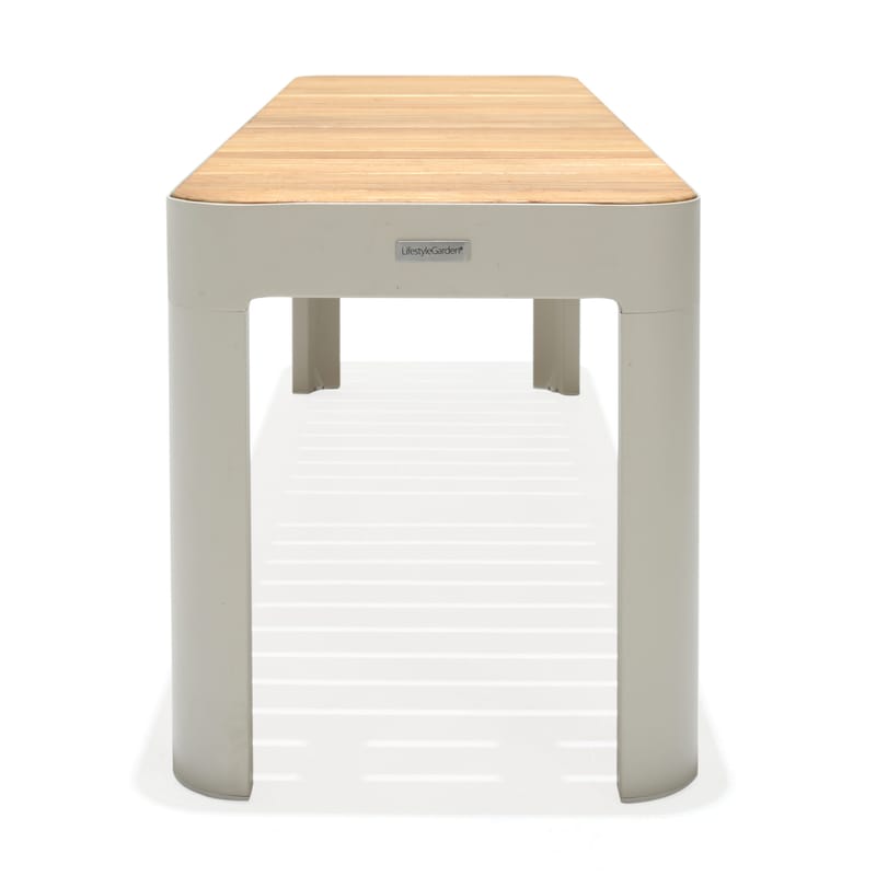 Portals Balkongsett bord + benk 140 cm - Beige/Tre - Hagemøbler - Hagegruppe - Spisegrupper hage