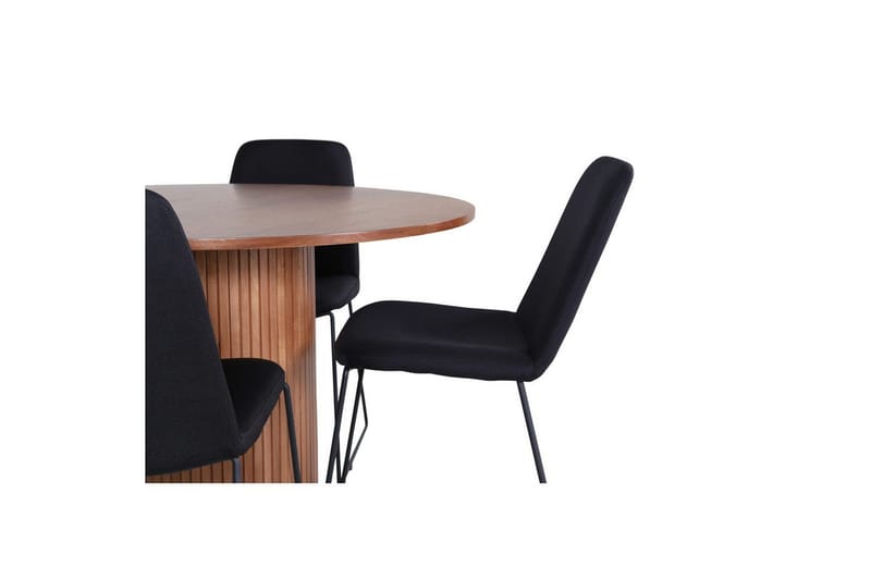 Rundt spisesett Bianca, Muce - 100x75 - Hagemøbler - Hagegruppe - Spisegrupper hage