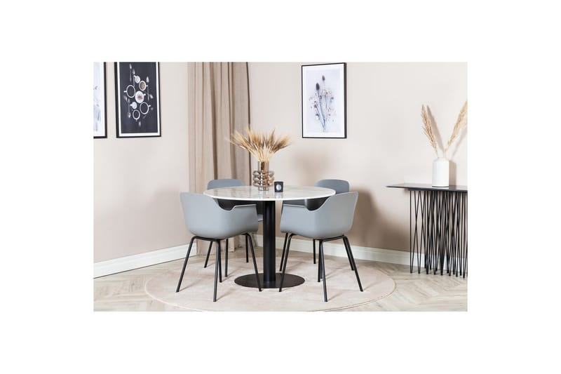 Rundt spisesett Estelle, Comfort - Hagemøbler - Hagegruppe - Spisegrupper hage