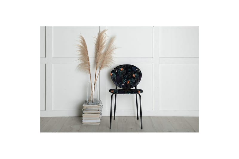 Rundt spisesett Estelle Svart, Vault - Grønn - Hagemøbler - Hagegruppe - Spisegrupper hage