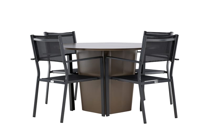 Santa Fe Spisegruppe + 4 Copacabana stoler - Hagemøbler - Hagegruppe - Spisegrupper hage