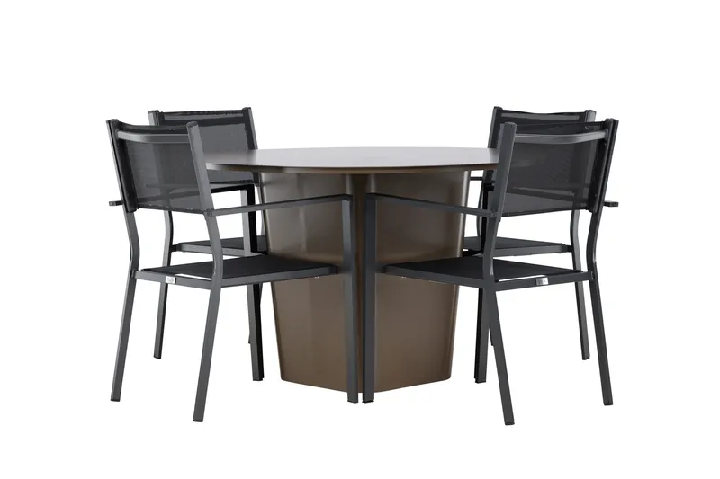 Santa Fe Spisegruppe + 4 Copacabana stoler, undefined