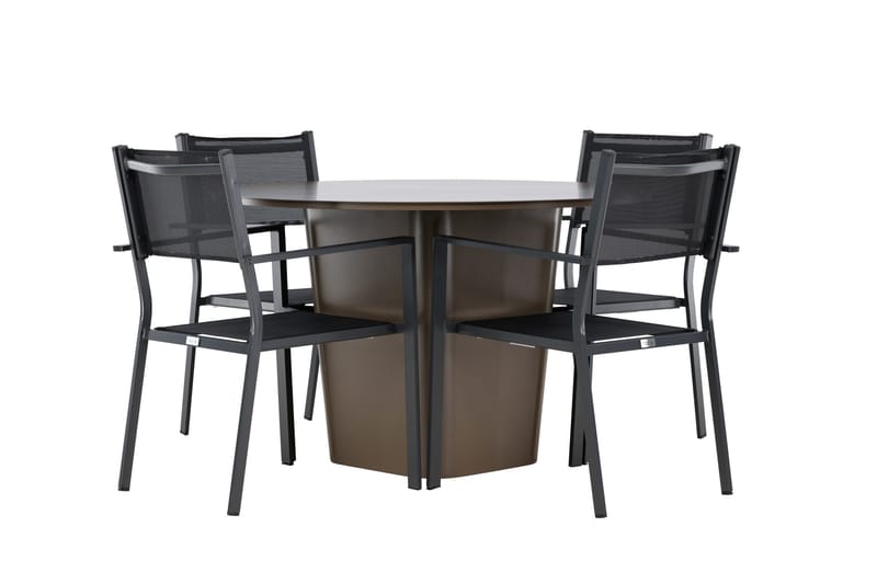 Santa Fe Spisegruppe + 4 Copacabana stoler - Hagemøbler - Hagegruppe - Spisegrupper hage