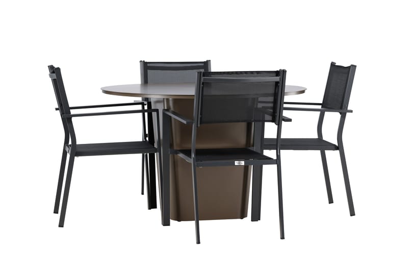 Santa Fe Spisegruppe + 4 Copacabana stoler - Hagemøbler - Hagegruppe - Spisegrupper hage