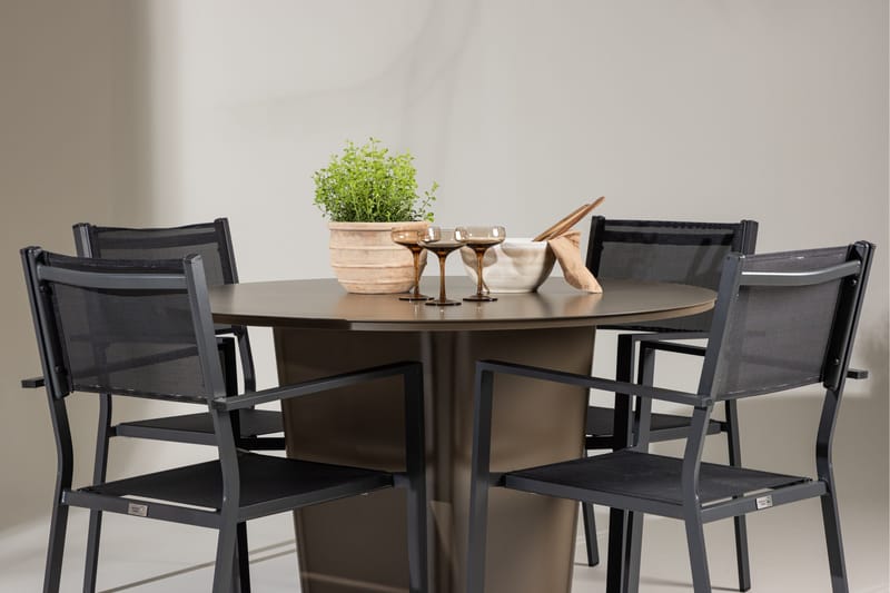 Santa Fe Spisegruppe + 4 Copacabana stoler - Hagemøbler - Hagegruppe - Spisegrupper hage